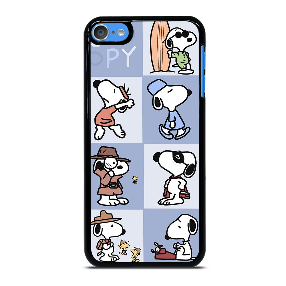 SNOOPY THE PEANUTS CHARLIE BROWN CARTOON iPod Touch 7 Case